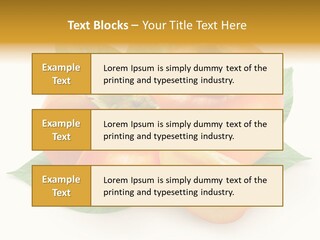Ripe Green Exotic PowerPoint Template