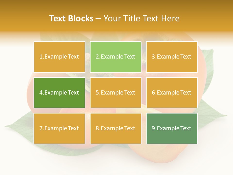 Ripe Green Exotic PowerPoint Template