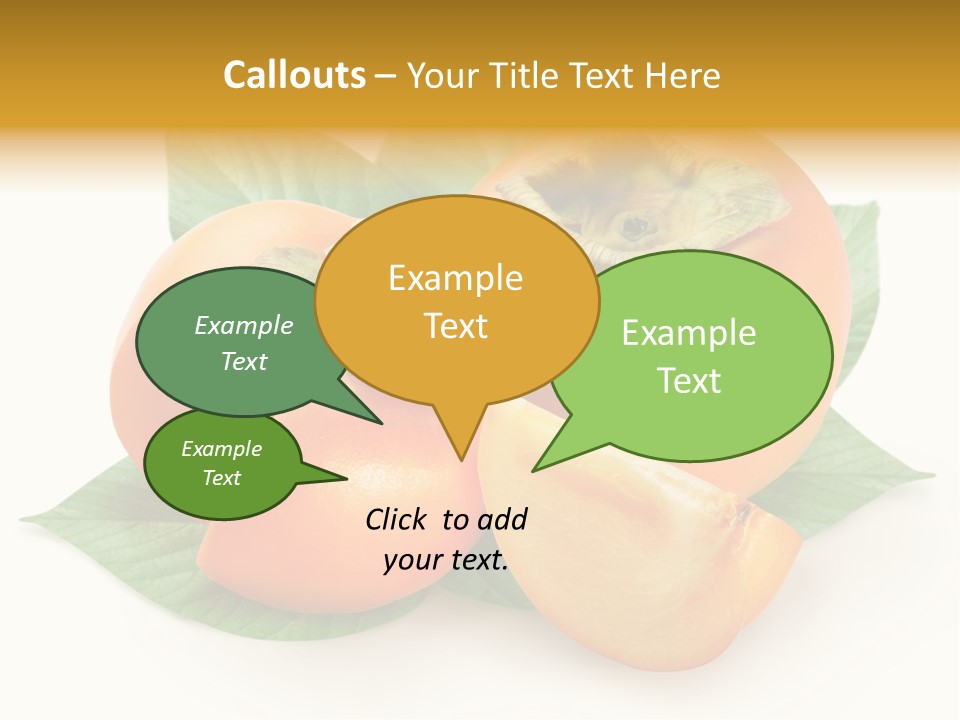 Ripe Green Exotic PowerPoint Template