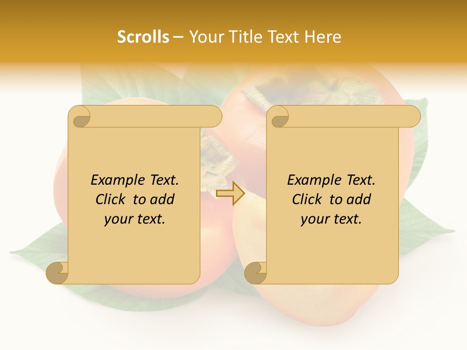 Ripe Green Exotic PowerPoint Template