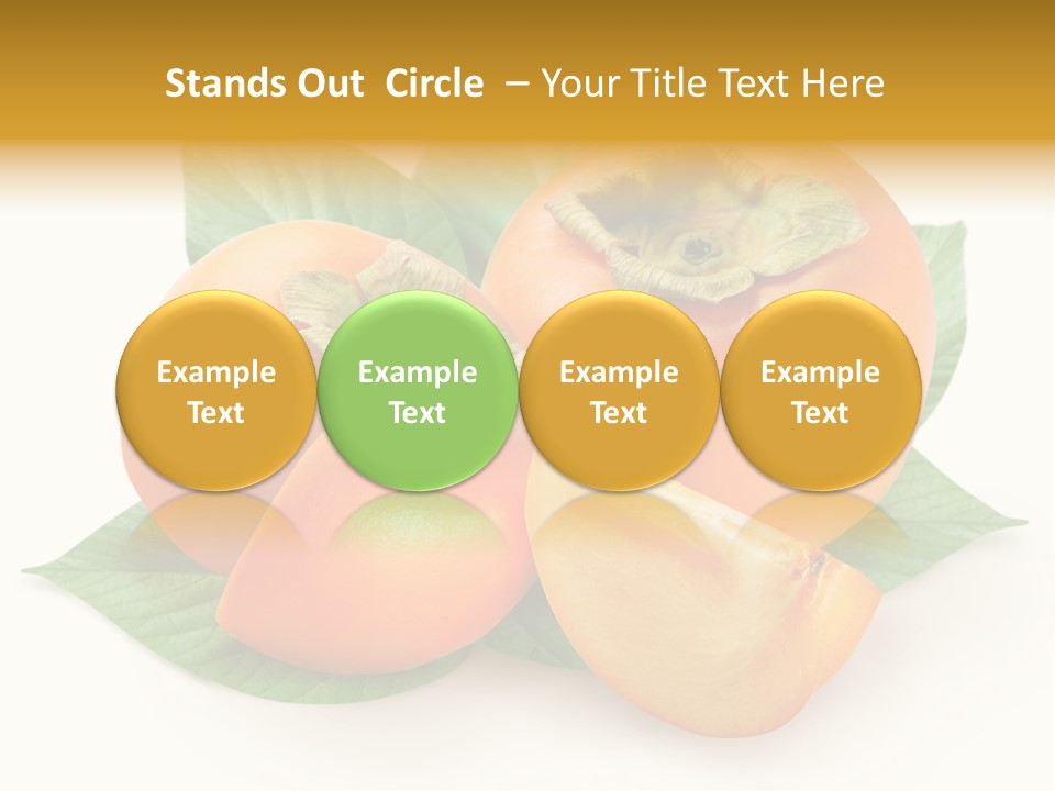 Ripe Green Exotic PowerPoint Template