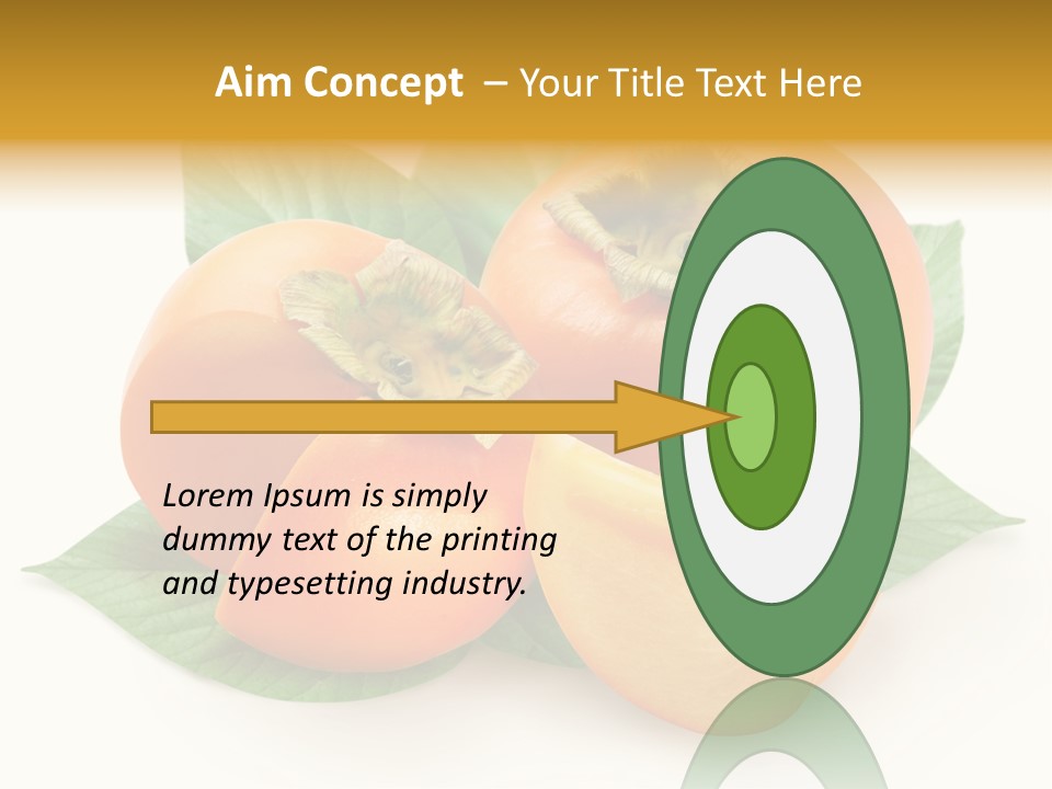 Ripe Green Exotic PowerPoint Template