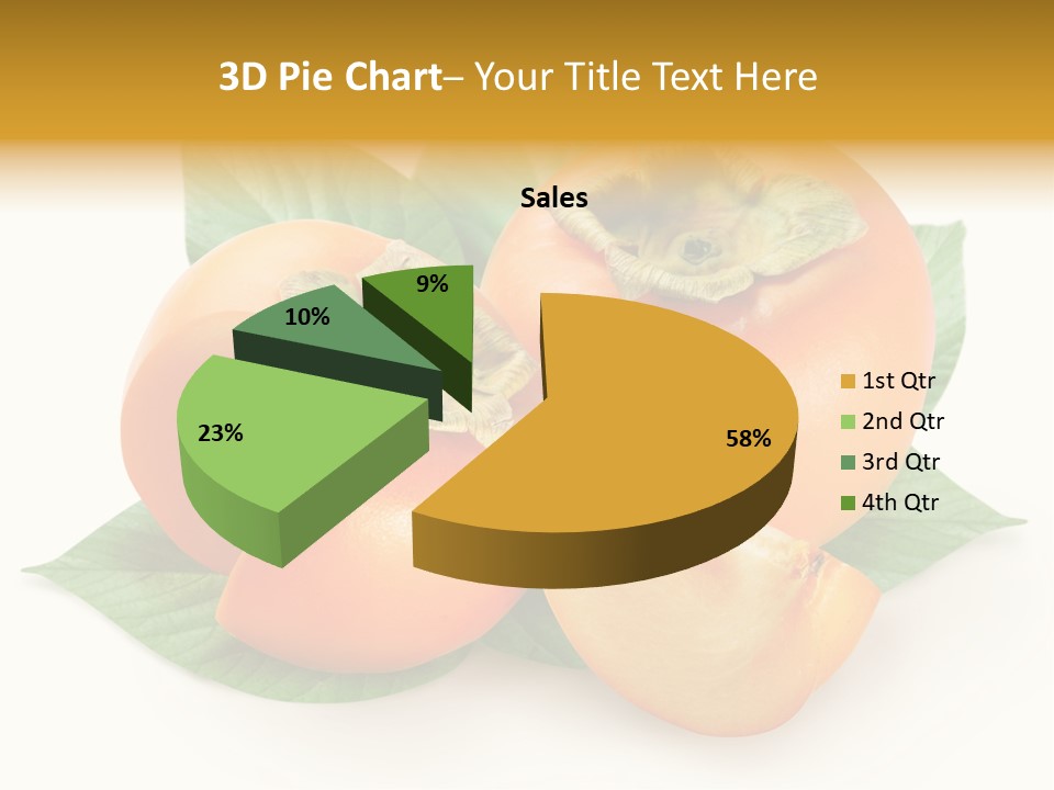 Ripe Green Exotic PowerPoint Template