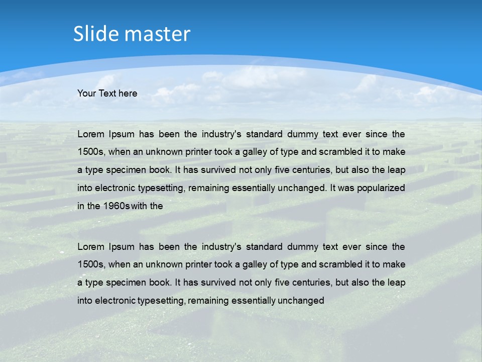 Brainy Bar Hiss PowerPoint Template