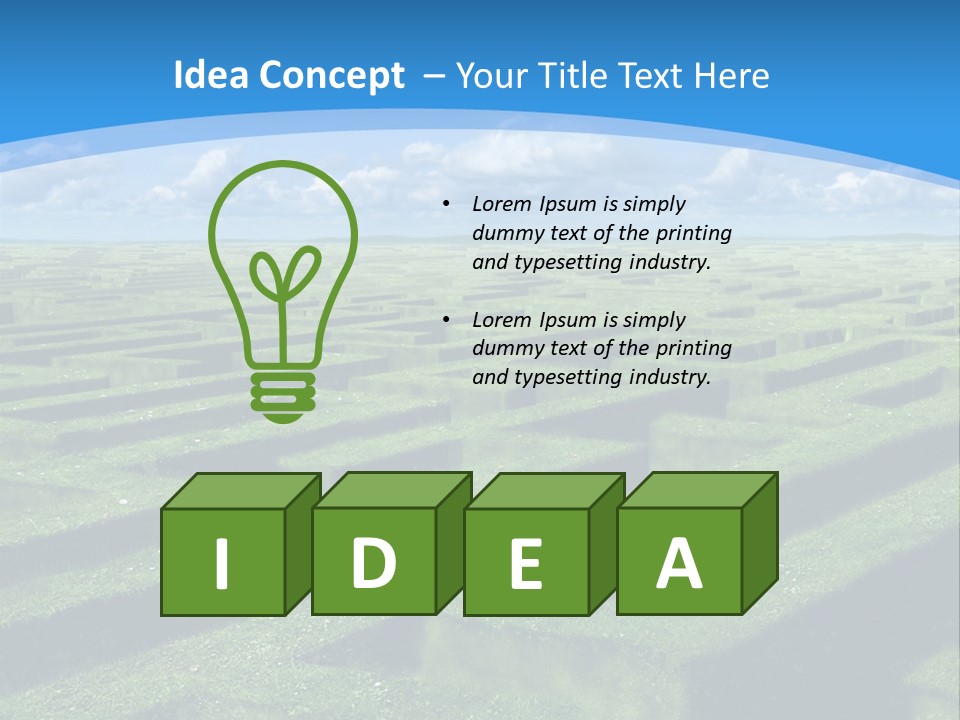 Brainy Bar Hiss PowerPoint Template