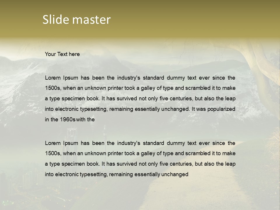 Clay Ufo Model PowerPoint Template