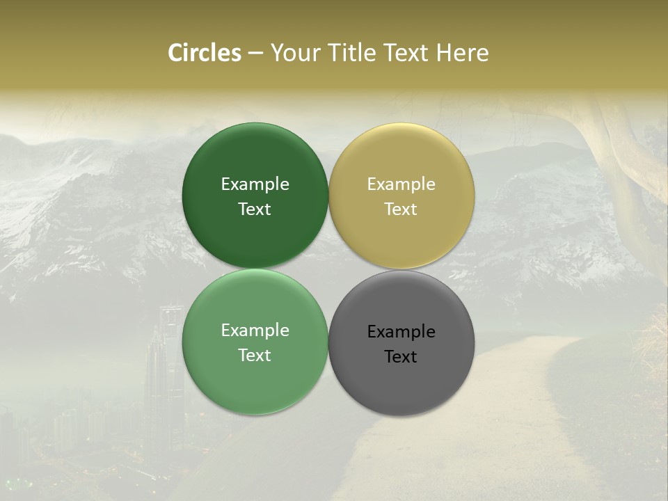 Clay Ufo Model PowerPoint Template