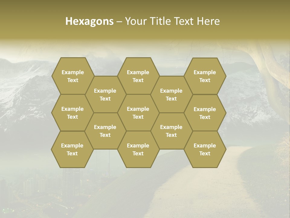 Clay Ufo Model PowerPoint Template