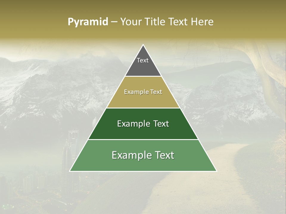 Clay Ufo Model PowerPoint Template
