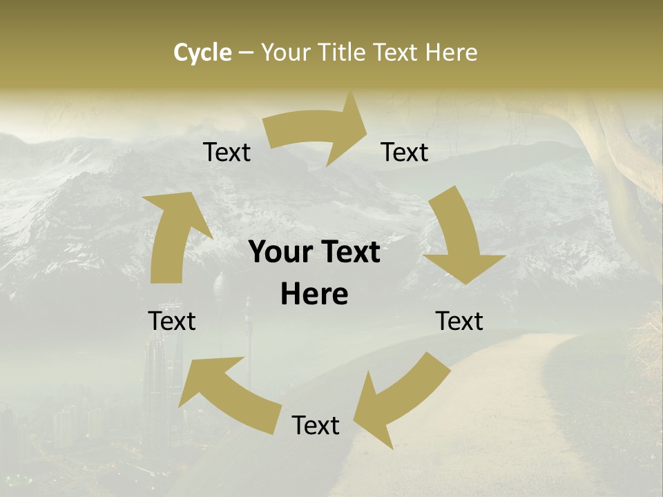 Clay Ufo Model PowerPoint Template