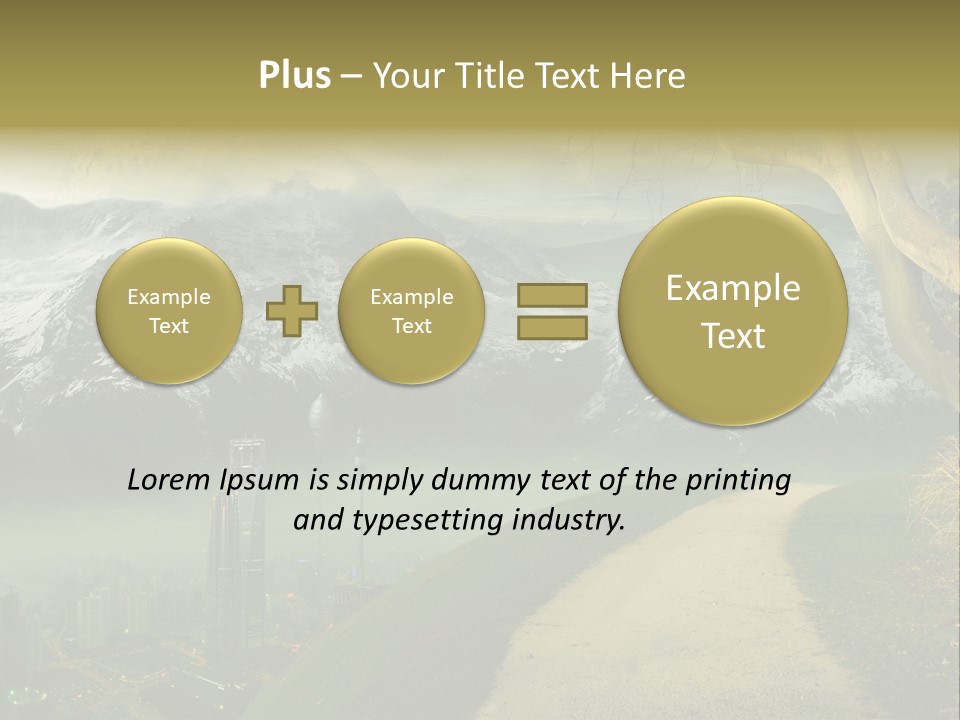 Clay Ufo Model PowerPoint Template