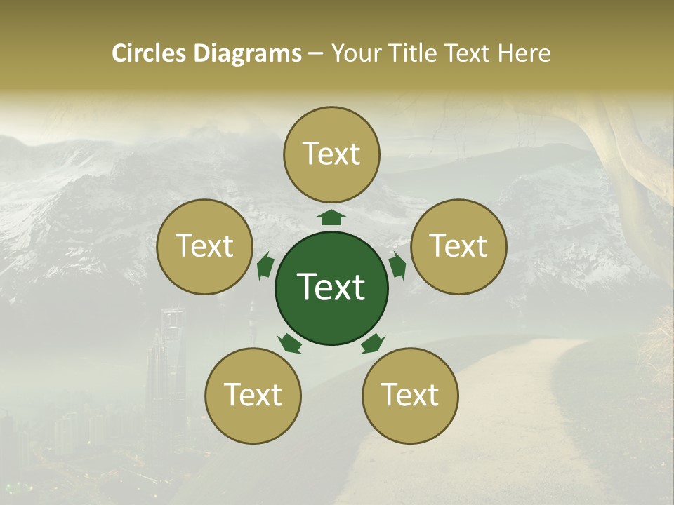 Clay Ufo Model PowerPoint Template