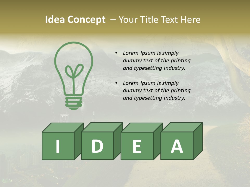 Clay Ufo Model PowerPoint Template