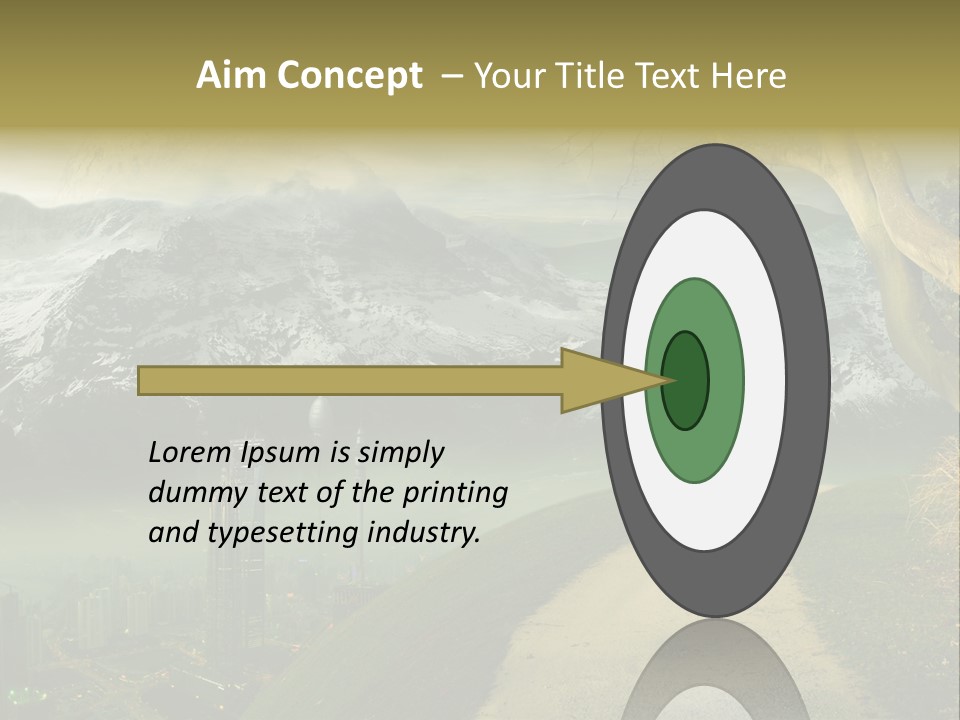 Clay Ufo Model PowerPoint Template