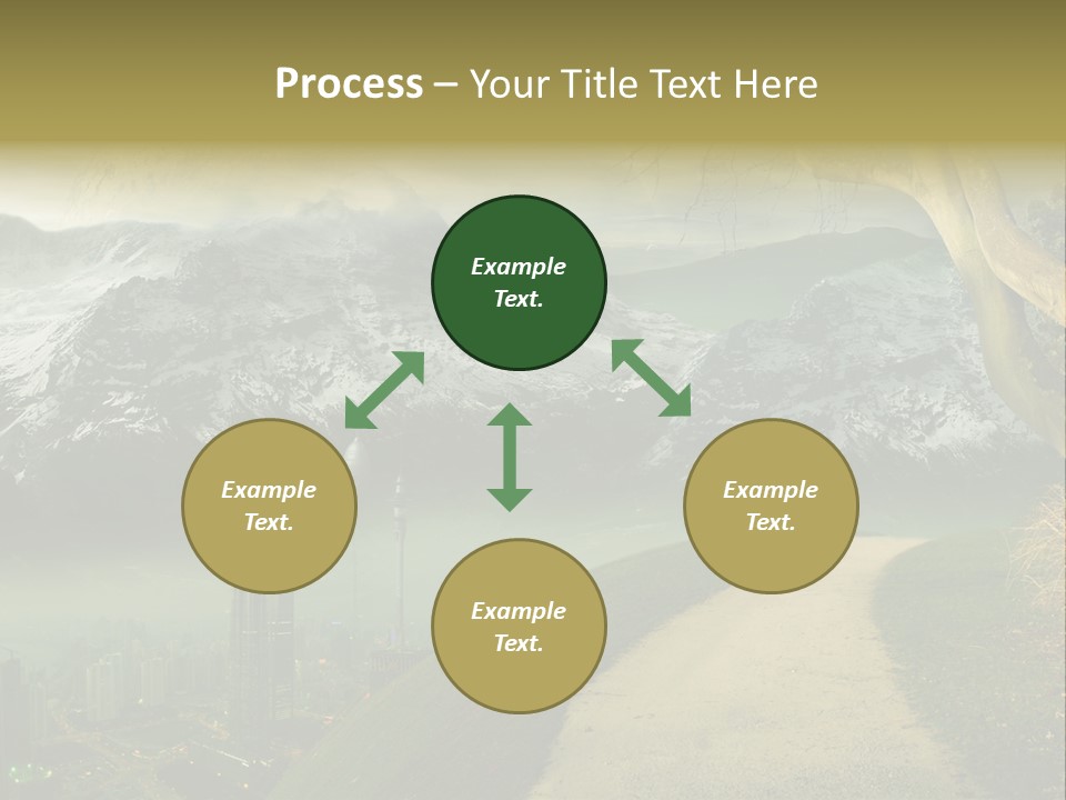 Clay Ufo Model PowerPoint Template