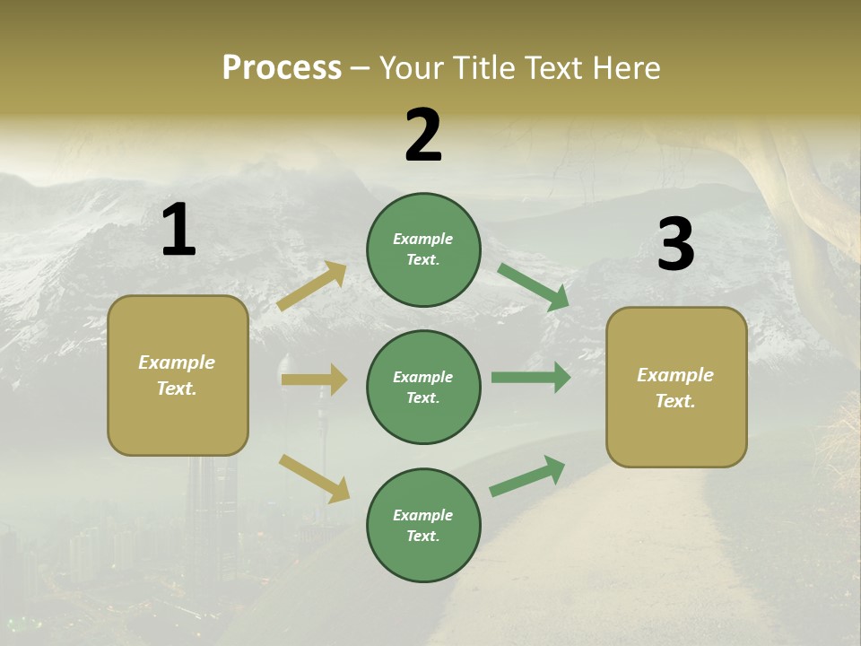 Clay Ufo Model PowerPoint Template