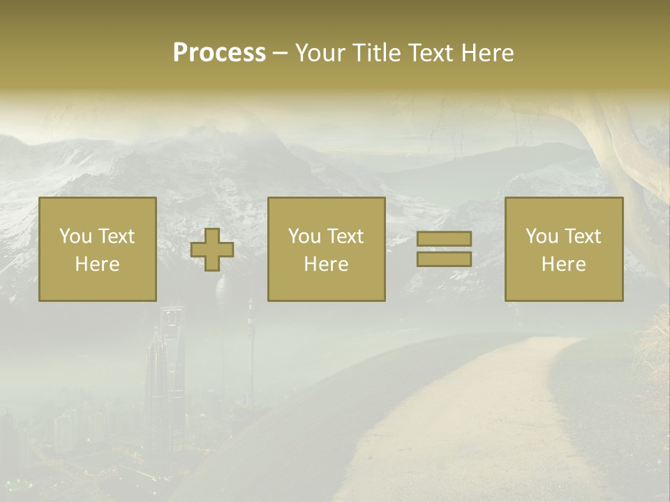 Clay Ufo Model PowerPoint Template