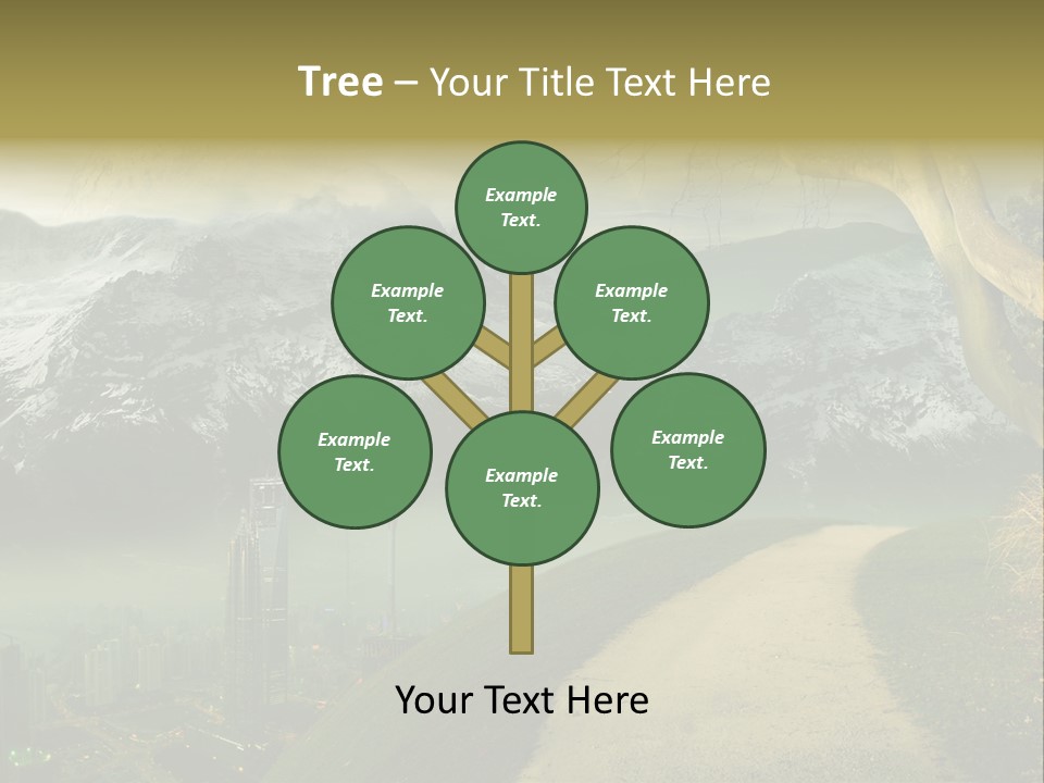 Clay Ufo Model PowerPoint Template