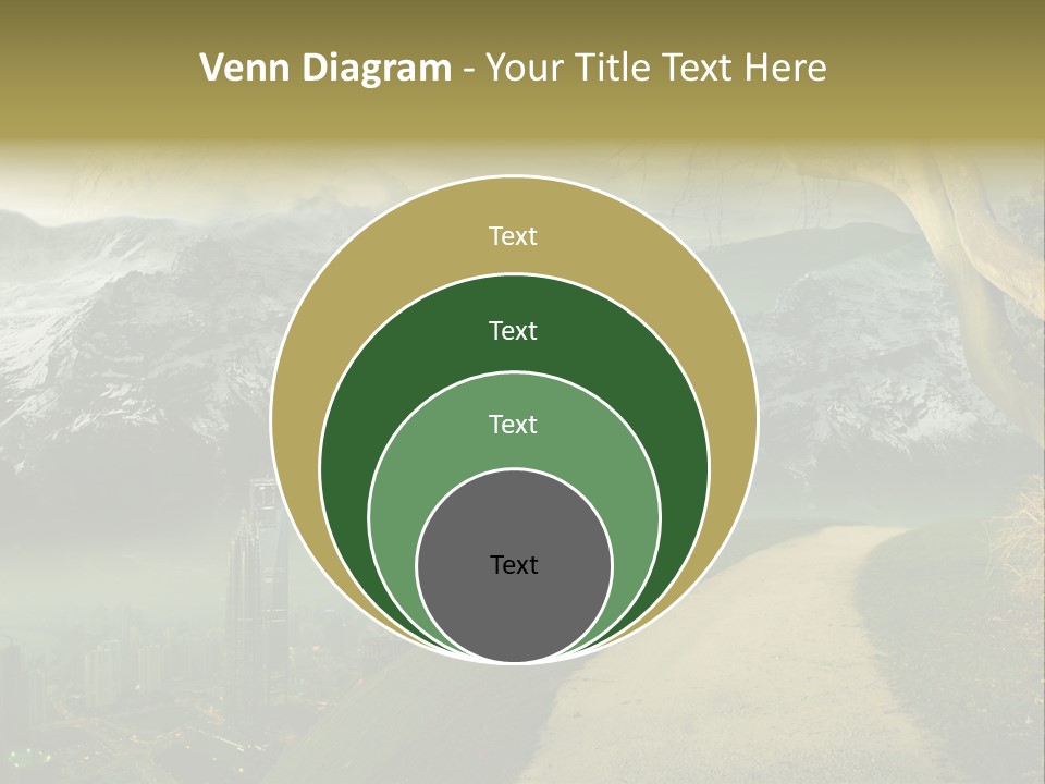 Clay Ufo Model PowerPoint Template