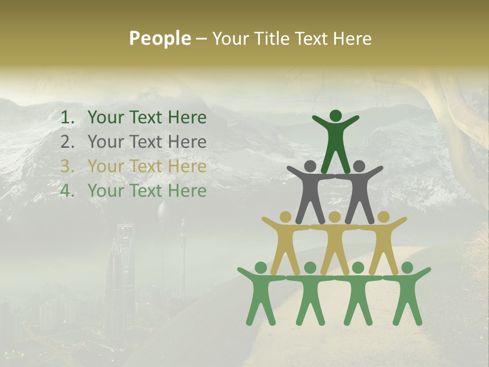 Clay Ufo Model PowerPoint Template