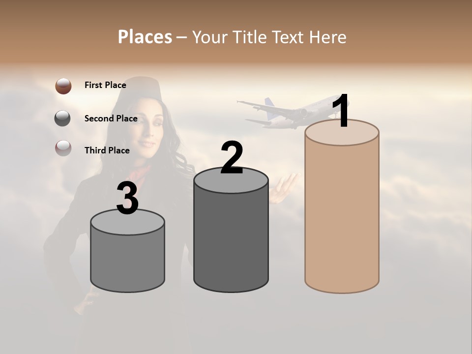 Figure Hand Pretty PowerPoint Template