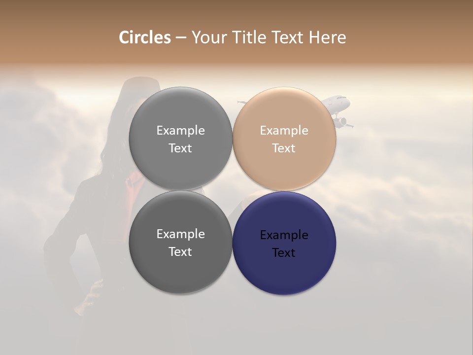 Figure Hand Pretty PowerPoint Template