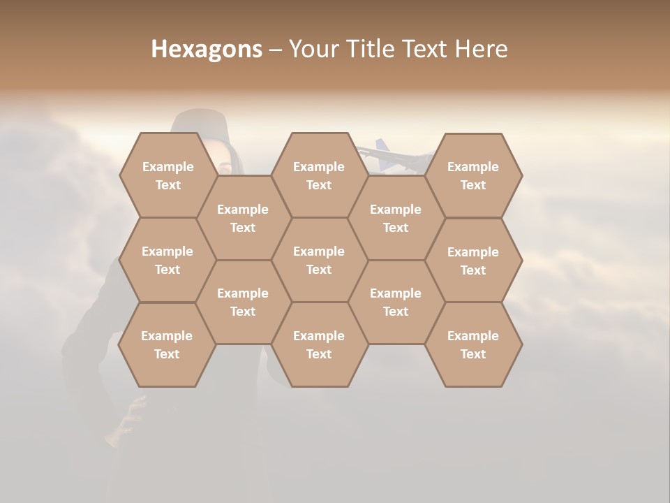 Figure Hand Pretty PowerPoint Template
