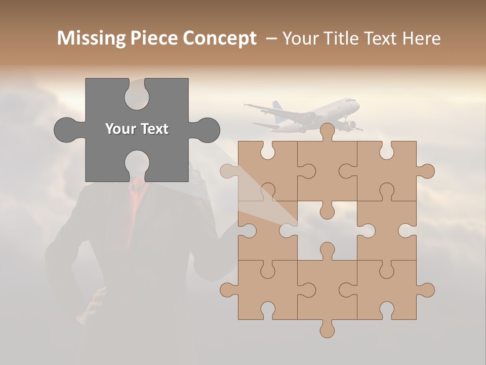 Figure Hand Pretty PowerPoint Template