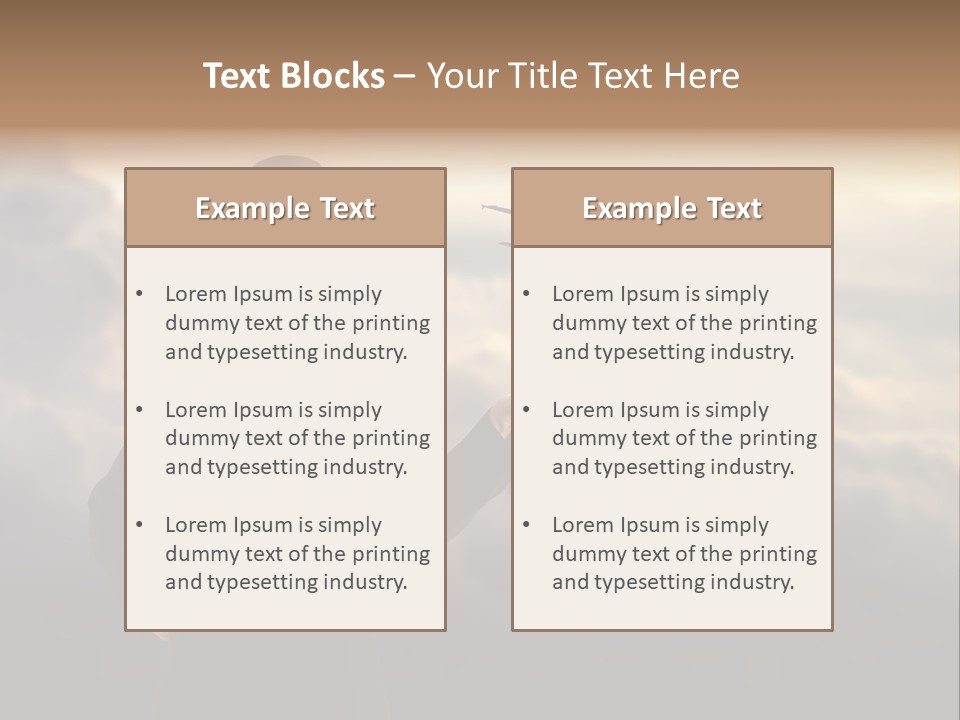 Figure Hand Pretty PowerPoint Template