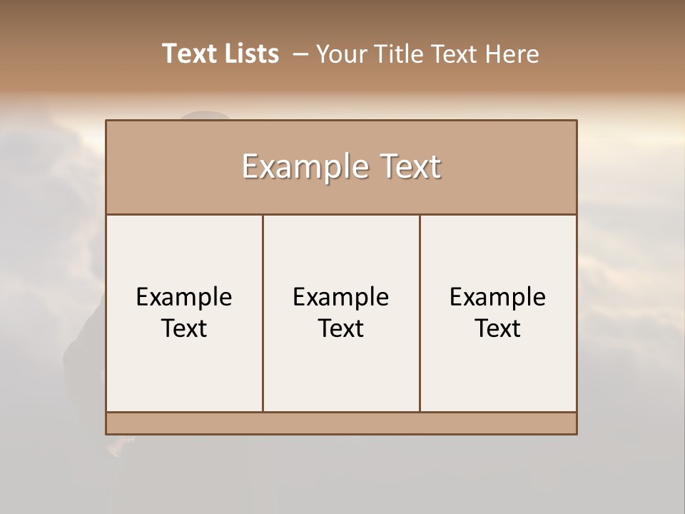Figure Hand Pretty PowerPoint Template