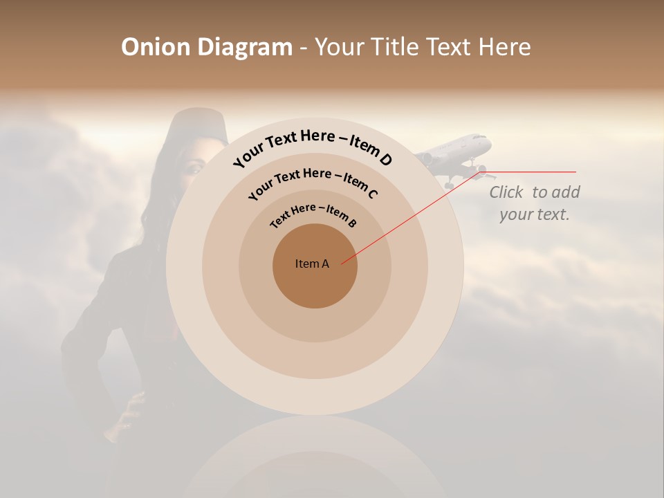 Figure Hand Pretty PowerPoint Template