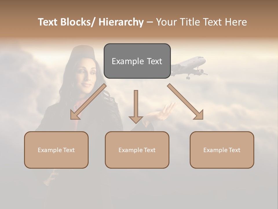 Figure Hand Pretty PowerPoint Template