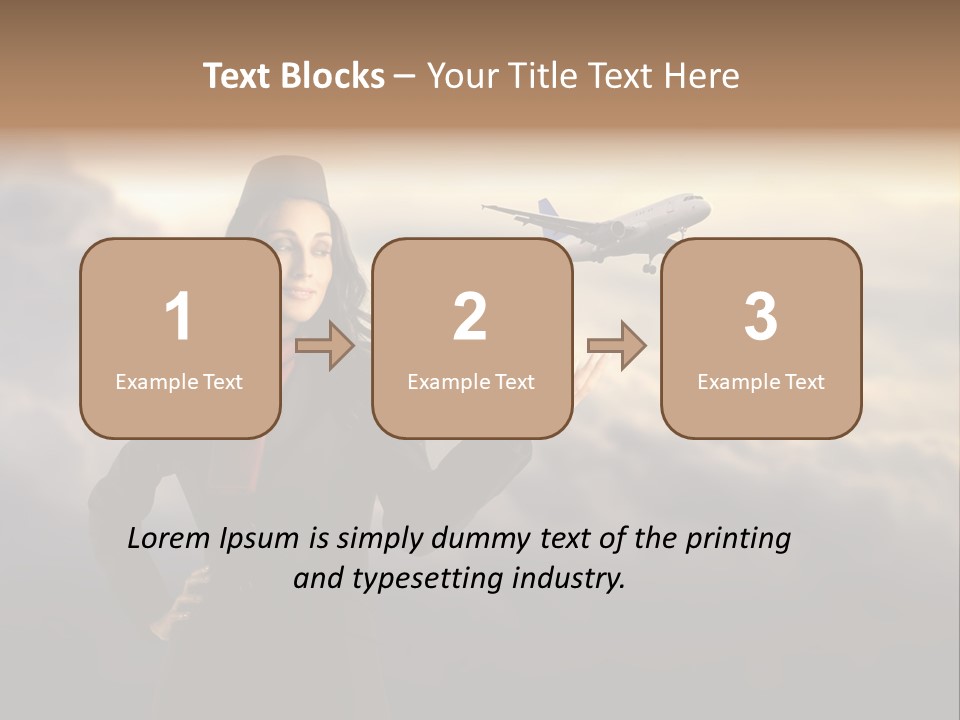 Figure Hand Pretty PowerPoint Template