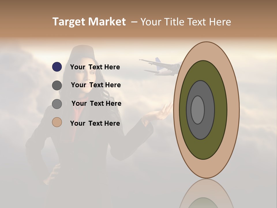 Figure Hand Pretty PowerPoint Template