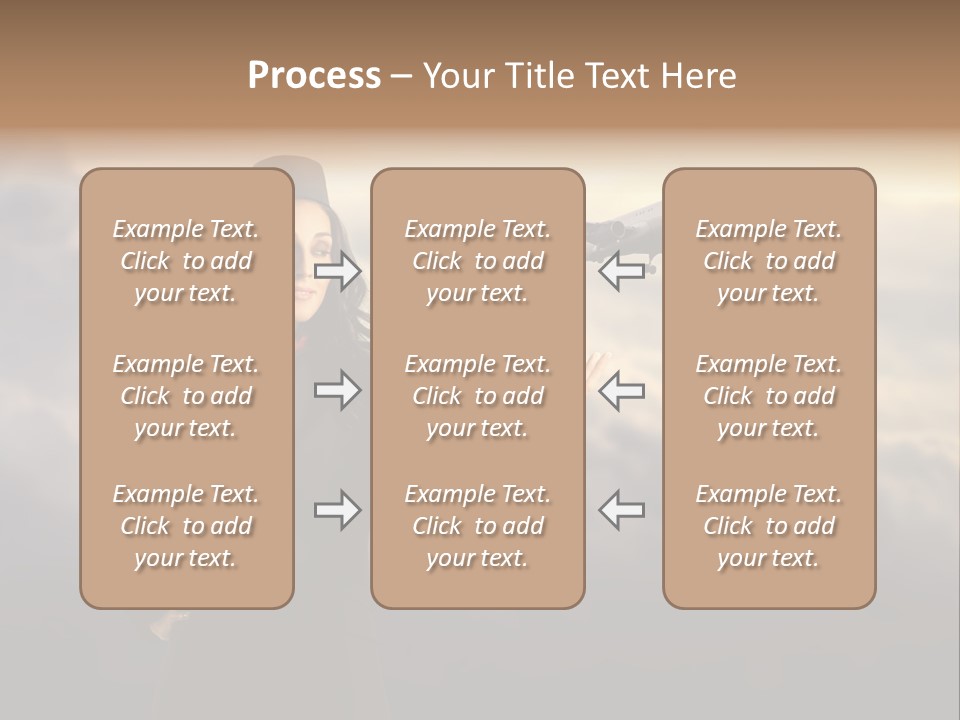 Figure Hand Pretty PowerPoint Template