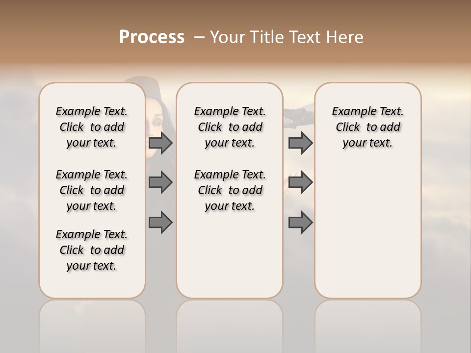 Figure Hand Pretty PowerPoint Template