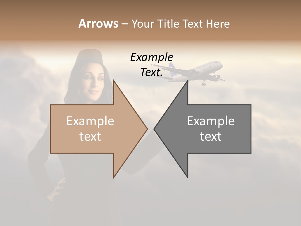 Figure Hand Pretty PowerPoint Template