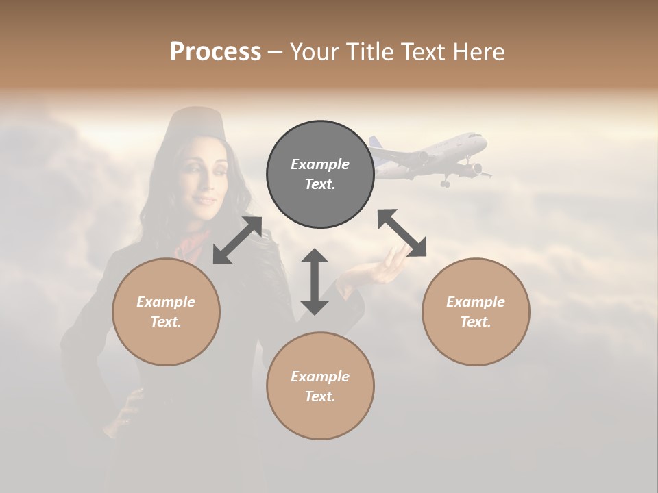 Figure Hand Pretty PowerPoint Template