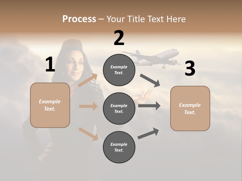 Figure Hand Pretty PowerPoint Template