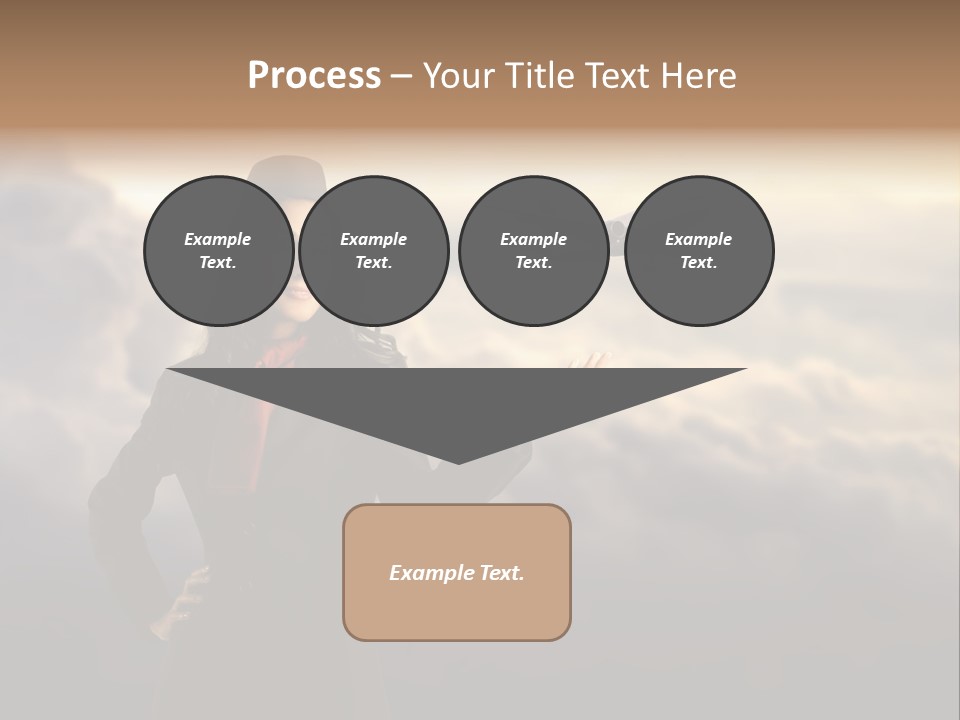 Figure Hand Pretty PowerPoint Template