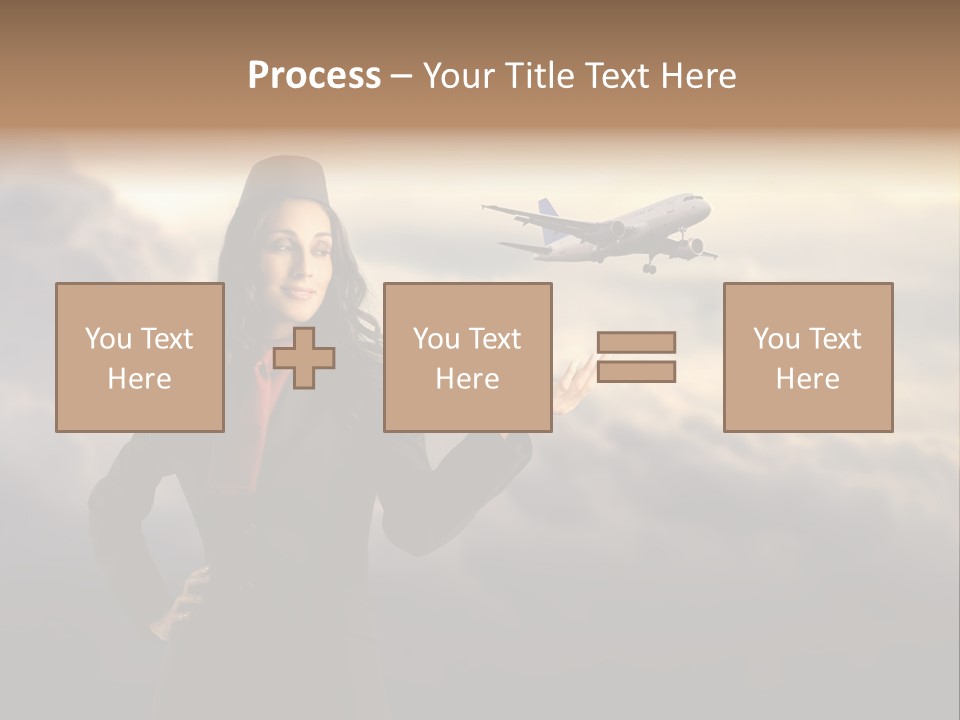 Figure Hand Pretty PowerPoint Template