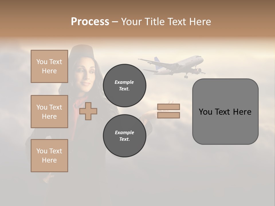 Figure Hand Pretty PowerPoint Template