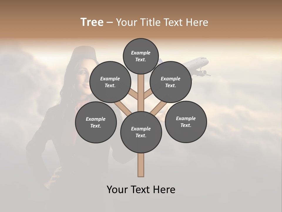 Figure Hand Pretty PowerPoint Template