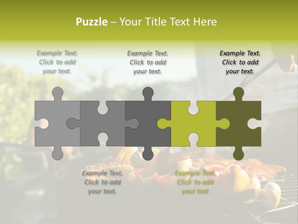 Pretzel Beer Glass Female PowerPoint Template