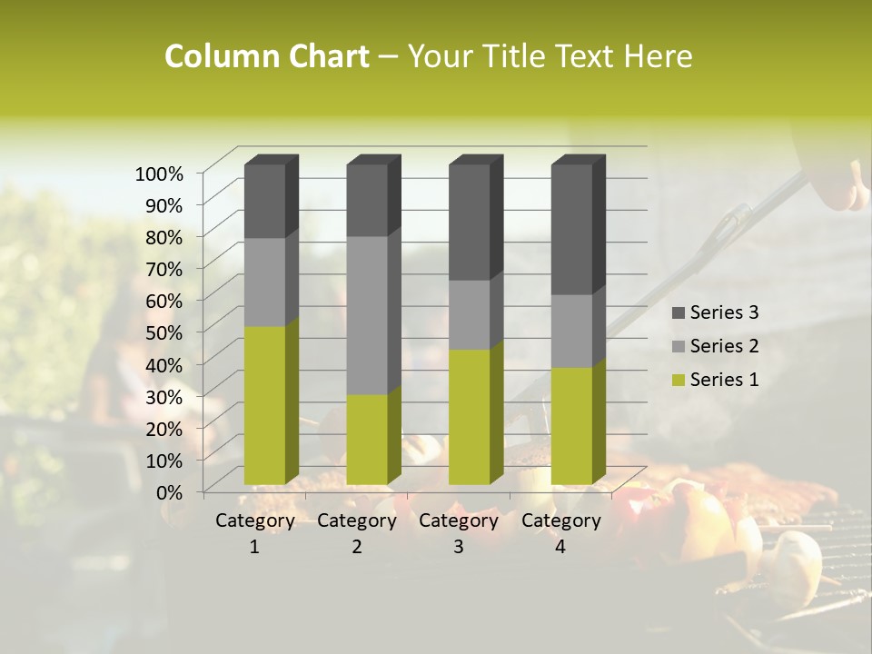 Pretzel Beer Glass Female PowerPoint Template