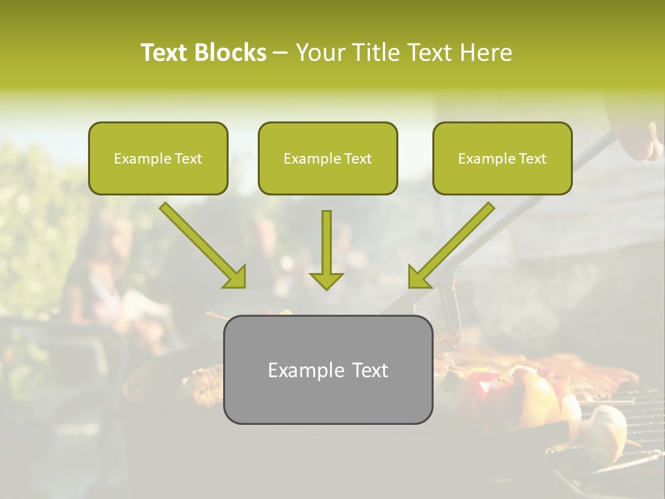 Pretzel Beer Glass Female PowerPoint Template
