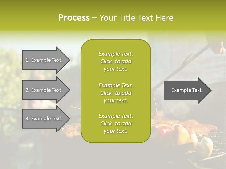 Pretzel Beer Glass Female PowerPoint Template