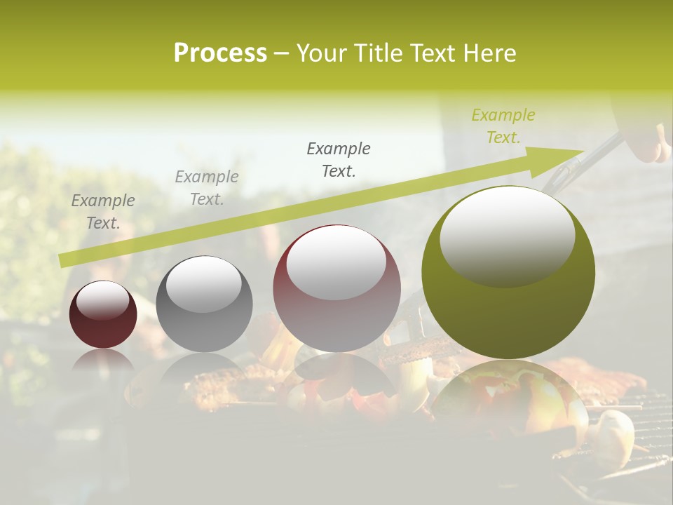 Pretzel Beer Glass Female PowerPoint Template