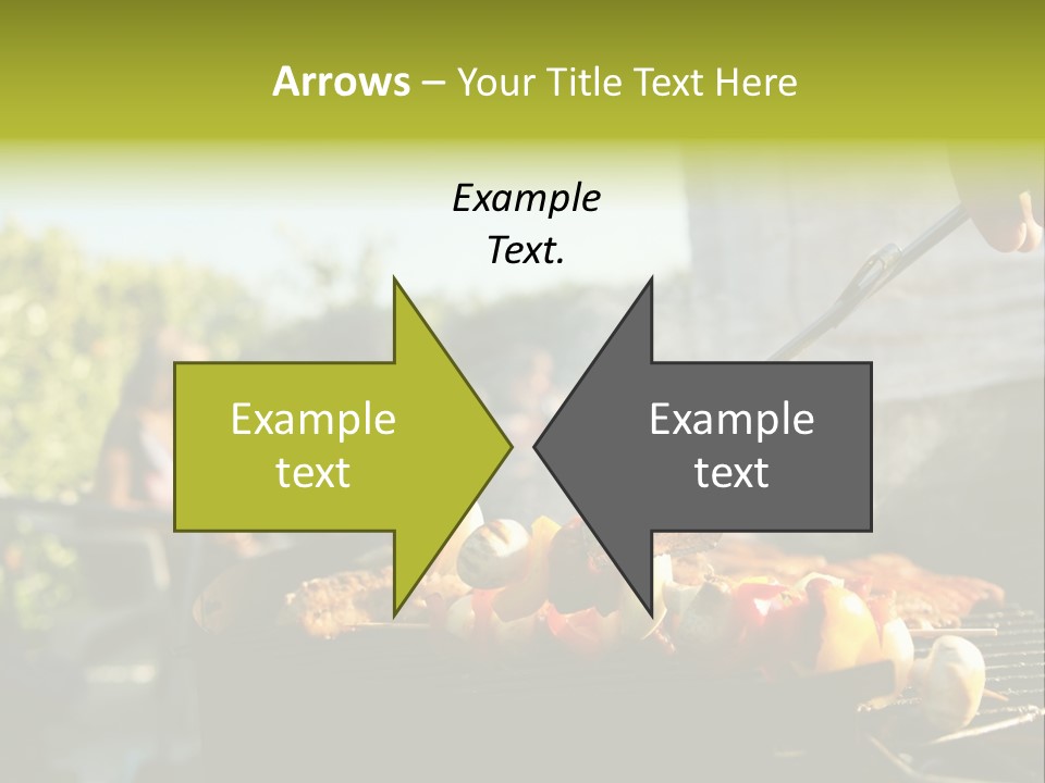 Pretzel Beer Glass Female PowerPoint Template