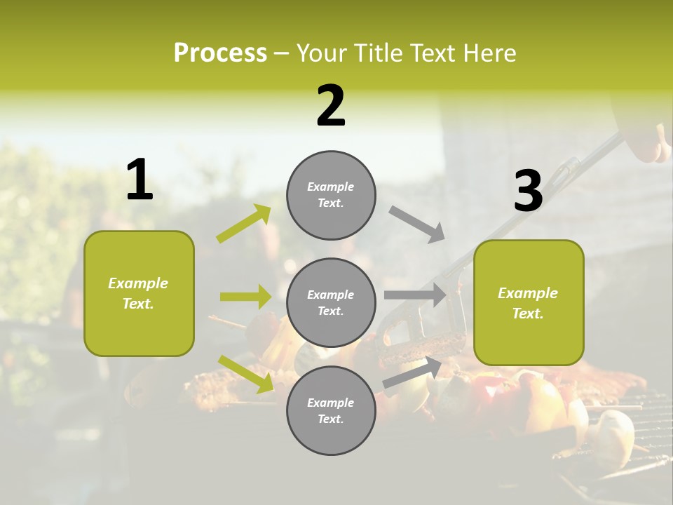 Pretzel Beer Glass Female PowerPoint Template